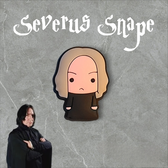 BOGO!! BUNDLE For Discount!! Brand New Harry Potter Severus Snape Croc Charm - Picture 1 of 1